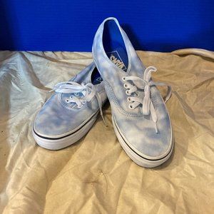 Women's sky Pattern van's size 8,5